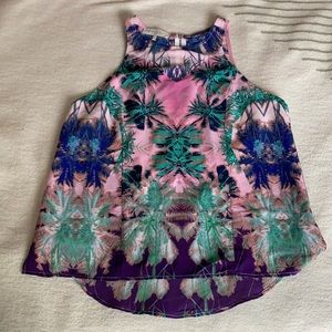 Where Are You From Wayf Palm Tree Tank Sz S